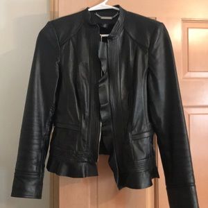 Leather jacket